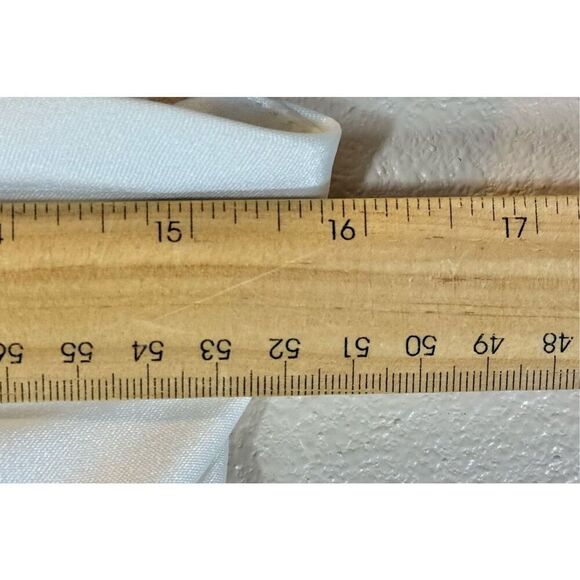 Vintage Jessica McClintock for Gunne Sax Gold & Cream Strapless Sweetheart Dress - Picture 8 of 8